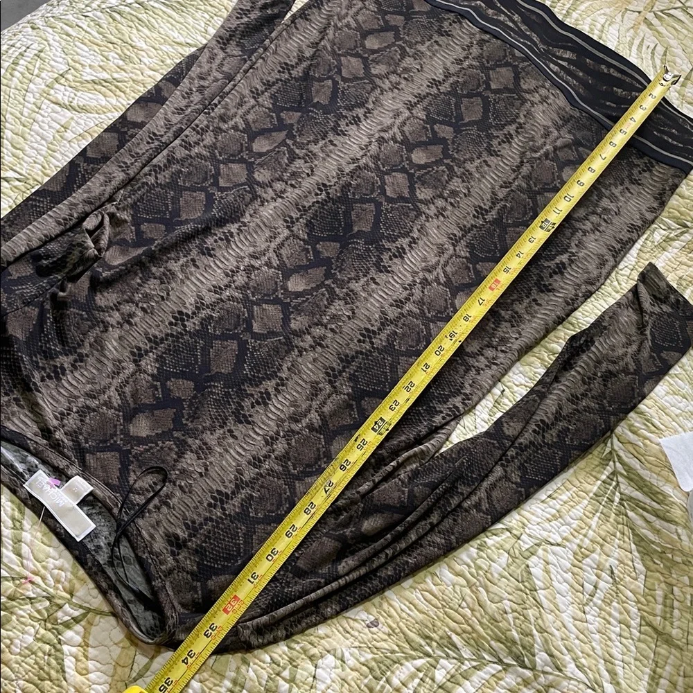 Michael Kors snake print dress